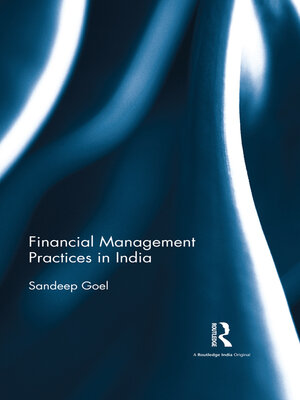 cover image of Financial Management Practices in India